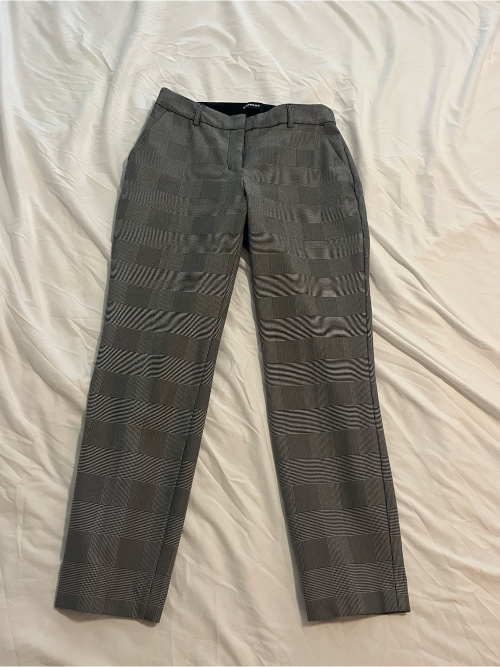 Express Columnist Ankle Mid Rise Pants
